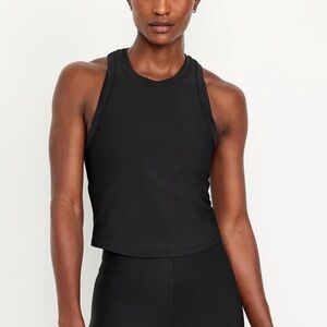 24” ptp Black Sleeveless Women's tank Top